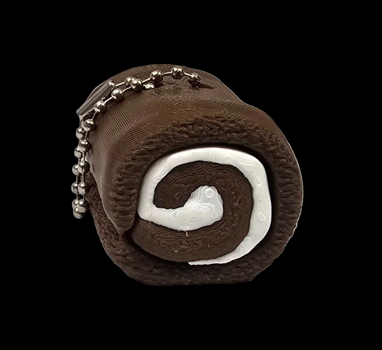 Swiss Roll Double Clicker Keychain
