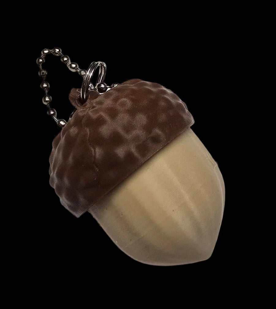Acorn clicker keychain
