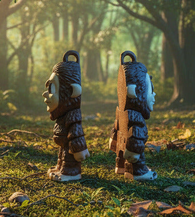 Big Foot Flexi Keychains